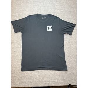 Under Armour Women's Loose Fit Active T-Shirt Black/White, Size Large